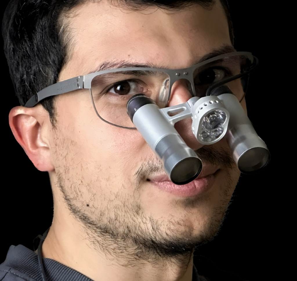 Swarovski man with the loupes